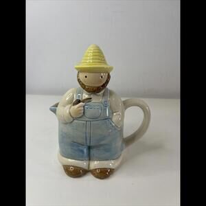 Vintage Otagiri ceramic Dutch farmer creamer 5 1/2 inch Japan
